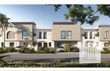 Townhouse - 5 Bedrooms - 4 Bathrooms for sale in O West - 6 October Compounds - 6 October City - Giza