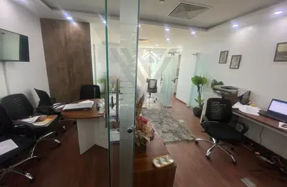 Office Space - Studio - 1 Bathroom for rent in Trivium Business Complex - North Teseen St. - The 5th Settlement - New Cairo City - Cairo