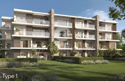 Chalet - 2 Bedrooms - 2 Bathrooms for sale in Ramla Lakeside - Qesm Ad Dabaah - North Coast