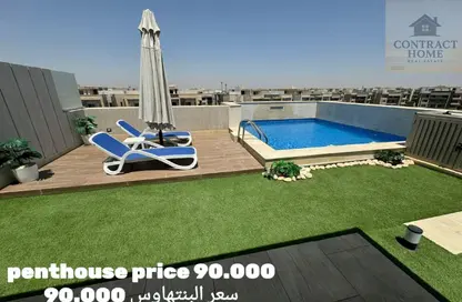 Penthouse - 3 Bedrooms - 3 Bathrooms for rent in Galleria Residences - South Investors Area - New Cairo City - Cairo