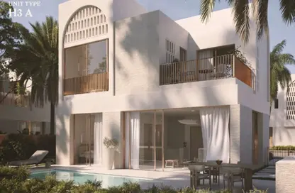 Twin House - 3 Bedrooms - 4 Bathrooms for sale in Ramla Lakeside - Qesm Ad Dabaah - North Coast