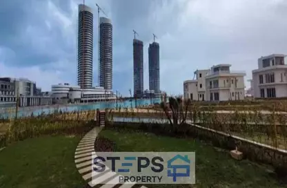 Apartment - 1 Bedroom - 2 Bathrooms for sale in North Edge Towers - New Alamein City - North Coast