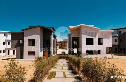 Twin House - 4 Bedrooms - 4 Bathrooms for sale in Creek Town - The 1st Settlement - New Cairo City - Cairo