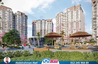 Apartment - 3 Bedrooms - 2 Bathrooms for sale in Vee Sawari - Waterfront - Sawary - Alexandria Compounds - Alexandria