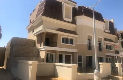 Townhouse - 3 Bedrooms - 3 Bathrooms for sale in Sarai - Mostakbal City Compounds - Mostakbal City - Future City - Cairo