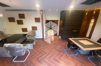 Office Space - Studio - 2 Bathrooms for rent in Bank Center Street - South Teseen St. - The 5th Settlement - New Cairo City - Cairo