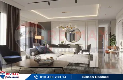 شقة - 4 غرف نوم - 3 حمامات للبيع في اليكس ويست - كمبوندات الاسكندرية - الاسكندرية