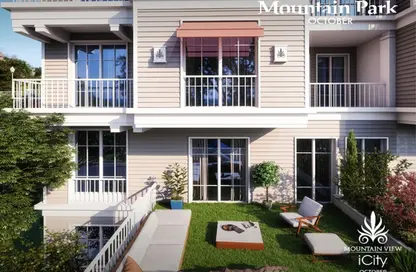iVilla - 3 Bedrooms - 3 Bathrooms for sale in Mountain View iCity October - 6 October Compounds - 6 October City - Giza