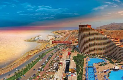 شاليه - 2 غرف نوم - 2 حمامات للبيع في بيراميدز - بورتو السخنة - العين السخنة - السويس