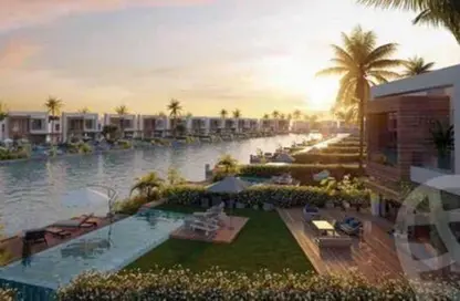 Chalet - 3 Bedrooms - 3 Bathrooms for sale in Hacienda Waters - Qesm Ad Dabaah - North Coast