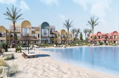 Twin House - 3 Bedrooms - 3 Bathrooms for sale in Kamaran - Al Gouna - Hurghada - Red Sea