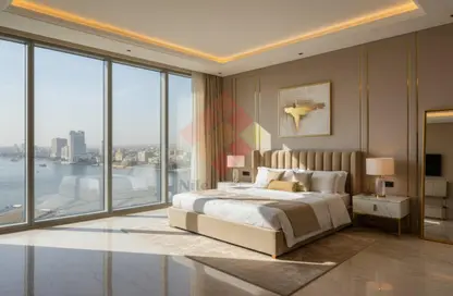 Apartment - 4 Bedrooms - 6 Bathrooms for sale in Nile Corniche St. - Al Agouza - Giza Apartment - 4 Bedrooms - 6 Bathrooms for sale in Nile Corniche St. - Al Agouza - Giza