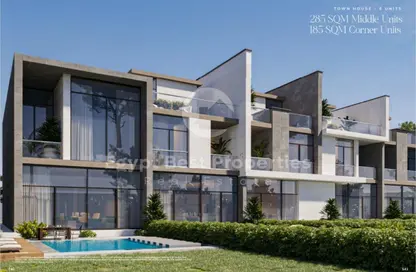 Townhouse - 3 Bedrooms - 3 Bathrooms for sale in Swan Lake Residence - 5th Settlement Compounds - The 5th Settlement - New Cairo City - Cairo