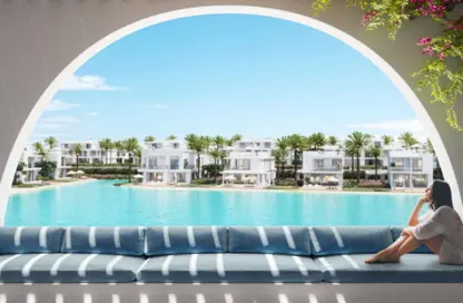 Chalet - 3 Bedrooms - 3 Bathrooms for sale in Ramla Lakeside - Qesm Ad Dabaah - North Coast