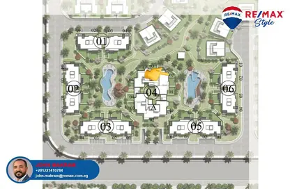 Apartment - 2 Bedrooms - 2 Bathrooms for sale in Garden Lakes - 6 October Compounds - 6 October City - Giza
