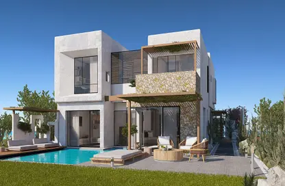 Townhouse - 3 Bedrooms - 3 Bathrooms for sale in Al Masyaf - Ras Al Hekma - North Coast