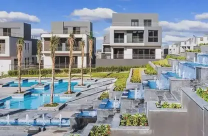 Townhouse - 3 Bedrooms - 3 Bathrooms for sale in Patio Al Zahraa - Sheikh Zayed Compounds - Sheikh Zayed City - Giza