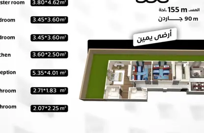 Apartment - 3 Bedrooms - 2 Bathrooms for sale in New Narges - New Cairo City - Cairo