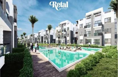 Chalet - 3 Bedrooms - 2 Bathrooms for sale in Retal - Markaz Al Hamam - North Coast