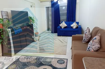 Apartment - 3 Bedrooms - 2 Bathrooms for rent in Madkhal Sharkt Al Nakhl Wa Al Handasa St. - Smouha - Hay Sharq - Alexandria