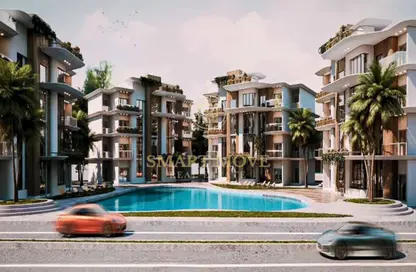 Hotel Apartment - 2 Bedrooms - 2 Bathrooms for sale in Sansa - Al Alamein - North Coast