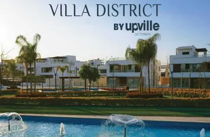 Twin House - 5 Bedrooms - 5 Bathrooms for sale in Palm Hills Golf Extension - Al Wahat Road - 6 October City - Giza