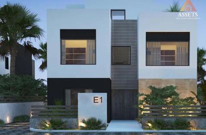 Twin House - 3 Bedrooms - 5 Bathrooms for sale in Palm Hills New Cairo - 5th Settlement Compounds - The 5th Settlement - New Cairo City - Cairo