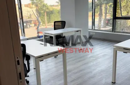Office Space - Studio - 1 Bathroom for rent in Arkan Plaza - 26th of July Corridor - Sheikh Zayed City - Giza