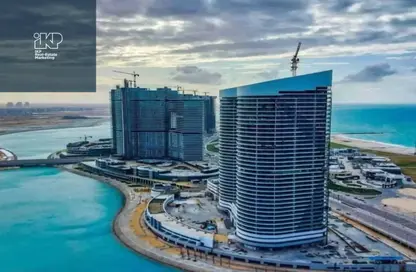 شقة - 2 غرف نوم - 2 حمامات للبيع في نورث ايدج تاورز - مدينة العلمين الجديدة - العلمين - الساحل الشمالي