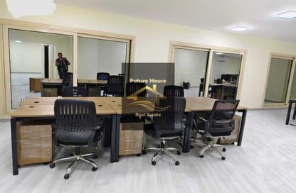 Office Space - Studio - 2 Bathrooms for rent in Business Plaza - Ring Road - Zahraa El Maadi - Hay El Maadi - Cairo