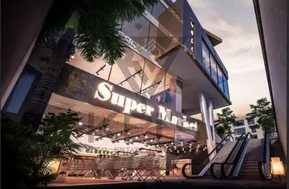 Shop - Studio - 1 Bathroom for sale in South Teseen St. - The 5th Settlement - New Cairo City - Cairo