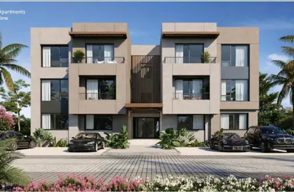 Apartment - 2 Bedrooms - 2 Bathrooms for sale in Sun Capital - Fayoum Desert road - 6 October City - Giza
