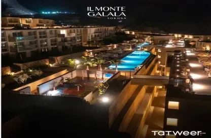 Apartment - 2 Bedrooms - 2 Bathrooms for sale in IL Monte Galala - Al Ain Al Sokhna - Suez
