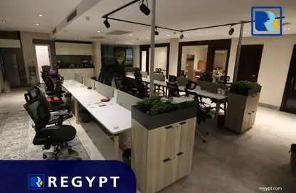 Office Space - Studio - 5 Bathrooms for rent in Street 213 - Degla - Hay El Maadi - Cairo