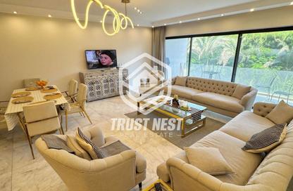 Apartment - 2 Bedrooms - 2 Bathrooms for rent in Lake View Residence 2 - 5th Settlement Compounds - The 5th Settlement - New Cairo City - Cairo