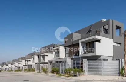 Twin House - 4 Bedrooms - 4 Bathrooms for sale in Patio Al Zahraa - Sheikh Zayed Compounds - Sheikh Zayed City - Giza