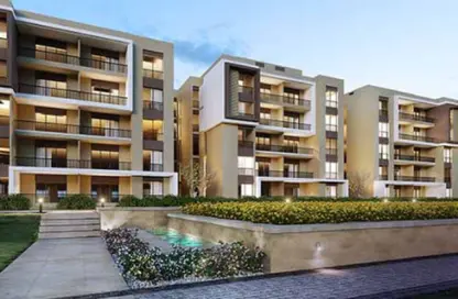Apartment - 1 Bedroom - 2 Bathrooms for sale in Moon Residences - Fifth Square - The 5th Settlement - New Cairo City - Cairo