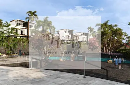 Twin House - 7+ Bedrooms - 6 Bathrooms for sale in Zayed Dunes - 6th District - Sheikh Zayed City - Giza