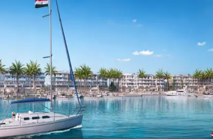 Chalet - 2 Bedrooms - 2 Bathrooms for sale in Marassi - Sidi Abdel Rahman - North Coast