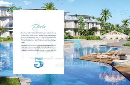 Chalet - 2 Bedrooms - 2 Bathrooms for sale in Marseilia Beach 5 - Ras Al Hekma - North Coast