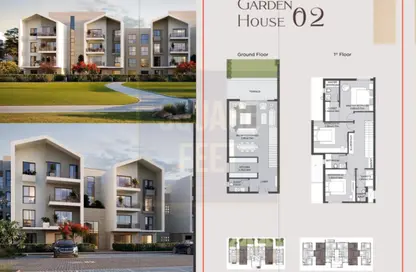 Duplex - 3 Bedrooms - 4 Bathrooms for sale in Karmell - New Zayed City - Sheikh Zayed City - Giza