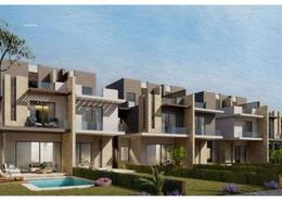 Twin House - 4 bedrooms - 4 bathrooms for للبيع in Tawny Hyde Park - 6 October Compounds - 6 October City - Giza