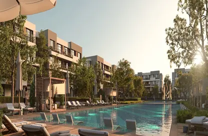 Apartment - 2 Bedrooms - 2 Bathrooms for sale in Lugar - New Zayed City - Sheikh Zayed City - Giza