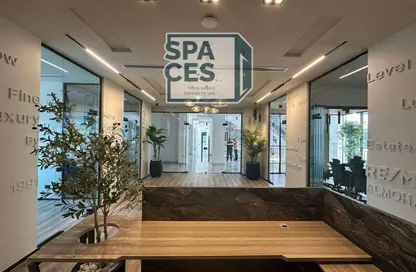 Office Space - Studio - 1 Bathroom for rent in Bank Center Street - South Teseen St. - The 5th Settlement - New Cairo City - Cairo