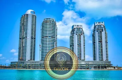 Apartment - 4 Bedrooms - 4 Bathrooms for sale in Mazarine - New Alamein City - Al Alamein - North Coast