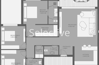 Apartment - 3 Bedrooms - 2 Bathrooms for sale in Seashore - Ras Al Hekma - North Coast