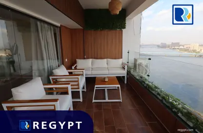 Apartment - 3 Bedrooms - 3 Bathrooms for rent in Taha Hussein St. - Zamalek - Cairo