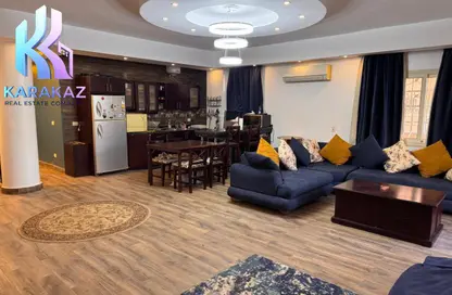 Apartment - 3 Bedrooms - 3 Bathrooms for rent in Area G - Ganoob El Acadimia - New Cairo City - Cairo
