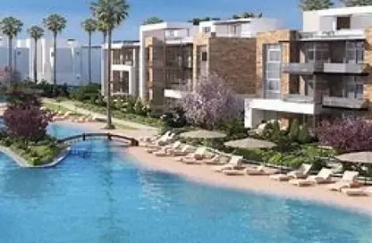 شاليه - غرفة نوم - 1 حمام للبيع في اروما ريزيدنس - العين السخنة - السويس
