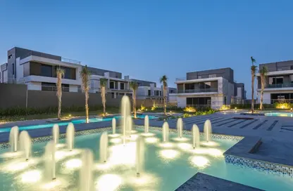 Twin House - 4 Bedrooms - 4 Bathrooms for sale in Patio Al Zahraa - Sheikh Zayed Compounds - Sheikh Zayed City - Giza